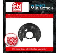 Brake Disc Splash Panel 186183 Febi Guard Plate 477810D050 Quality Guaranteed