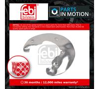 Brake Disc Splash Panel fits AUDI A6 C7 Front Left 11 to 18 Guard Plate Febi New