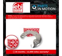 Brake Disc Splash Panel fits AUDI A6 C7 Front Right 11 to 18 Guard Plate Febi