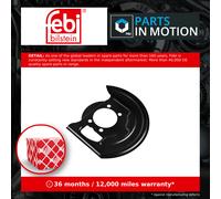 Brake Disc Splash Panel fits NISSAN QASHQAI J10 2.0D Front Right 07 to 13 Guard