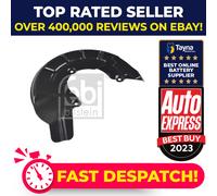 Brake Disc Splash Panel fits SKODA CITIGO 1.0 Front Left 11 to 19 Guard Plate