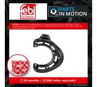 Brake Disc Splash Panel fits VAUXHALL CORSA C, D 1.2 Front Left 2000 on Guard