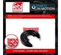 Brake Disc Splash Panel fits VW TRANSPORTER Mk4 1.9D Rear 92 to 03 ABL Guard New