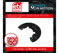 FEBI BILSTEIN 175125 Splash Panel, brake disc for AUDI,VW