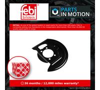 Brake Disc Splash Panel Front Left 174248 Febi Guard Plate 41161JD01A 41161JG00A