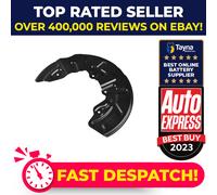 Brake Disc Splash Panel fits AUDI A4 B6, B7 2.5D Front Left 00 to 06 Guard Plate