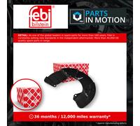 FEBI BILSTEIN 175475 Brake Disc Splash Guard Left Front Fits Volvo S60 1 S80 1