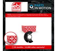 Brake Disc Splash Panel Front Left 179875 Febi Guard Plate 4778252010 Quality