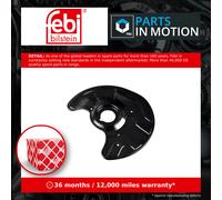 Brake disc cover Front Axle Right 174919 FEBI BILSTEIN for MERCEDES-BENZ E-CLASS