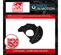 Brake disc cover Front Axle Right 174927 FEBI BILSTEIN for BMW X5