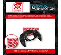 Febi Bilstein 178430 Splash Guard for Disc Brake, Pack of 1