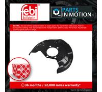 FEBI BILSTEIN 174916 Brake disc backing plate