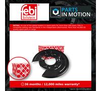 Brake Disc Splash Panel Rear Left 175723 Febi Guard Plate LR020492 LR025154 New