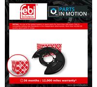 FEBI 179864 Brake Disc Splash Guard Fits Mercedes-Benz Sprinter 3-T 217 CDI RWD