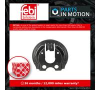 Brake Disc Splash Panel Rear Left or Right 185832 Febi Guard Plate 4209A9 420996