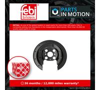 Brake Disc Splash Panel Rear Left or Right 197167 Febi Guard Plate 43253SMGE60