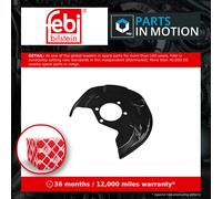 FEBI BILSTEIN 174917 Brake disc backing plate