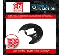 Brake disc cover Rear Axle Right 174929 FEBI BILSTEIN for KIA PICANTO I