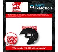 Brake Disc Splash Panel Rear Right 175353 Febi Guard Plate 44150AU001 Quality