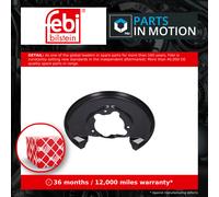 Brake Disc Splash Panel Rear Right 196369 Febi Guard Plate 43253SEA000 Quality