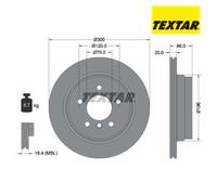 Brake Disc TEXTAR 92154903 For BMW (1 pcs)