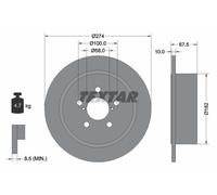 TEXTAR 92167800 Brake disc