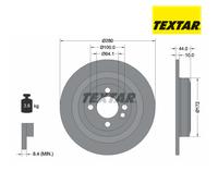 Brake Disc TEXTAR 92234003 For MINI (1 pcs)
