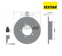 Brake Disc TEXTAR 92237300 For SUZUKI