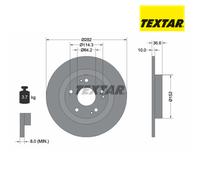 Brake Disc TEXTAR 92301303 For HONDA (1 pcs)