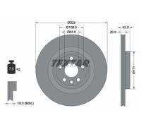 Textar 92314305 Brake Disc