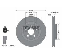 Textar 92323905 Brake Disc