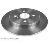 2x Brake Discs Pair Solid fits TOYOTA IQ NUJ10 1.4D Rear 09 to 15 1ND-TV 259mm