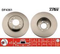 Brake Disc TRW DF4361