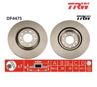 Brake Disc TRW DF4475 For FIAT (1 pcs)