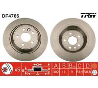 Brake Disc TRW DF4766