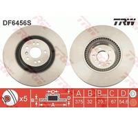 Brake Disc TRW DF6456S