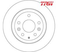 Brake Disc TRW DF6807 For MAZDA (1 pcs)