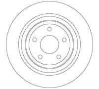 Brake Disc TRW DF6872