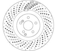 Brake Disc TRW DF6873S
