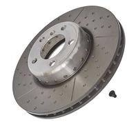 Brembo Prime Line Composite Two-Piece Brake Disc - Drilled & Slotted 09.C398.13