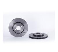 Brembo Brake Disc 09.8137.76 - Front 280mm Vented Grooved - for Dacia Dokker 1.5 (2012-2021)