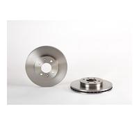 Brake Disc x2 Front Fits Hyundai I20 1 Accent 3 Saloon Kia RIO Brembo 09.A445.10