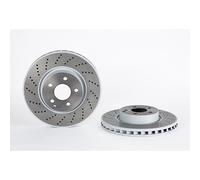 MERCEDES-BENZ E-CLASS Single Brembo Coated Brake Disc Front Saloon 2009-
