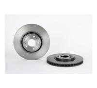 Brembo Brake Disc 09.B352.11 Front UV Coated - Fits Renault Clio, Grand Scénic, Laguna