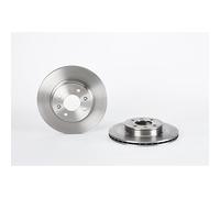 2x Brake disc internally vented 09.B594.10 BREMBO for HYUNDAI i20 I