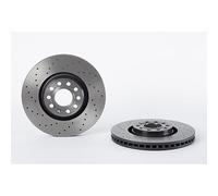 Brembo Front Brake Discs 09.A813.11 - Vented Drilled 5-Stud