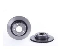 Brake Disc x2 Rear Fits BMW 1 Convertible Sports Hatch 3 - Brembo 09.9793.11