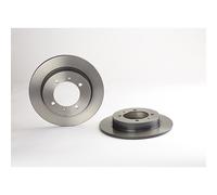Brembo Brake Discs 08.7042.11 / 10466030A Rear Solid Pair Fits Mitsubishi, Volvo, Proton