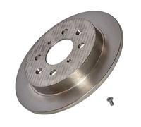 Brembo 08.B602.10 2x Brake Discs Rear Solid With Bolts/Screws Fits Honda Jazz