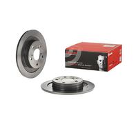 Brembo Brake Discs 08.D217.11 / 10460194A - Rear 296 mm - Set of 2 - Fits Honda Civic IX (2015-2016)